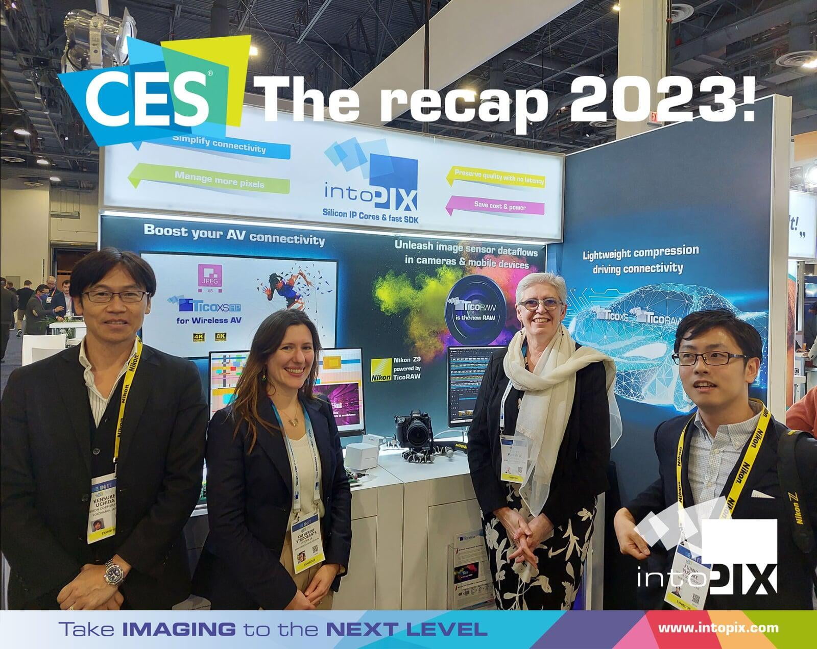 intoPIX Highlights of CES 2023 !